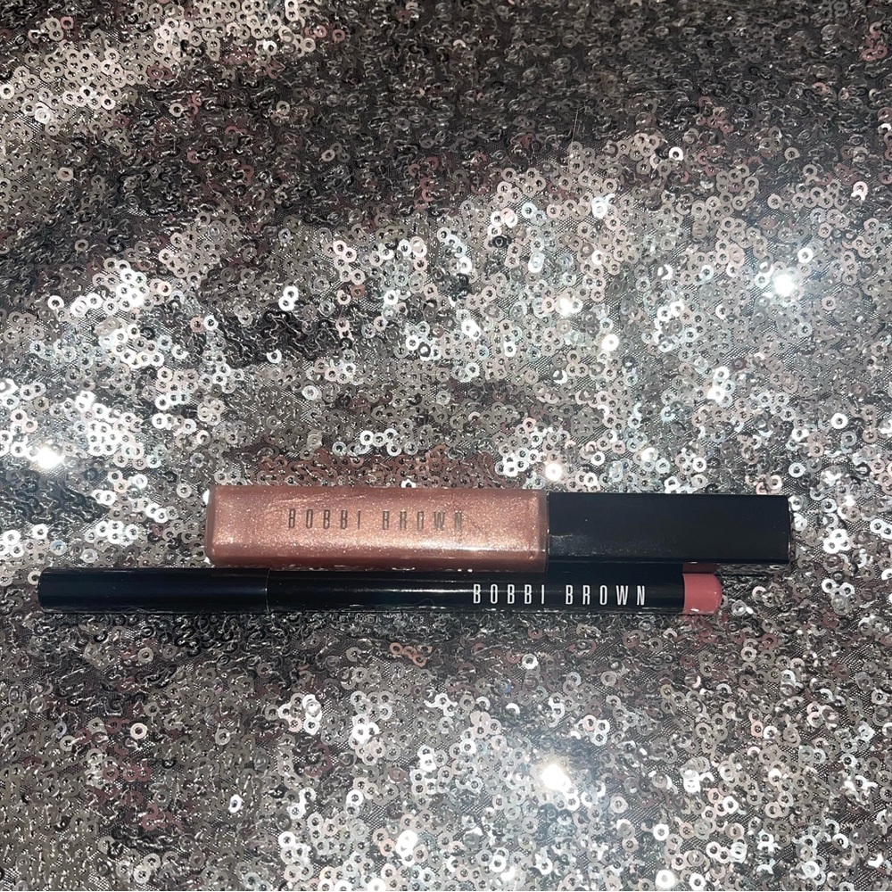 Bobbi Brown lip set - lip gloss and lip pencil